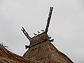 Roof of a house in Bampaloma